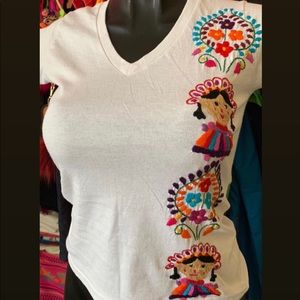 ❌WILL BE DELETING SOON❌Embroidery Top